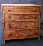 Rose Gillet Hutton's old dresser fresh from storage in the barn